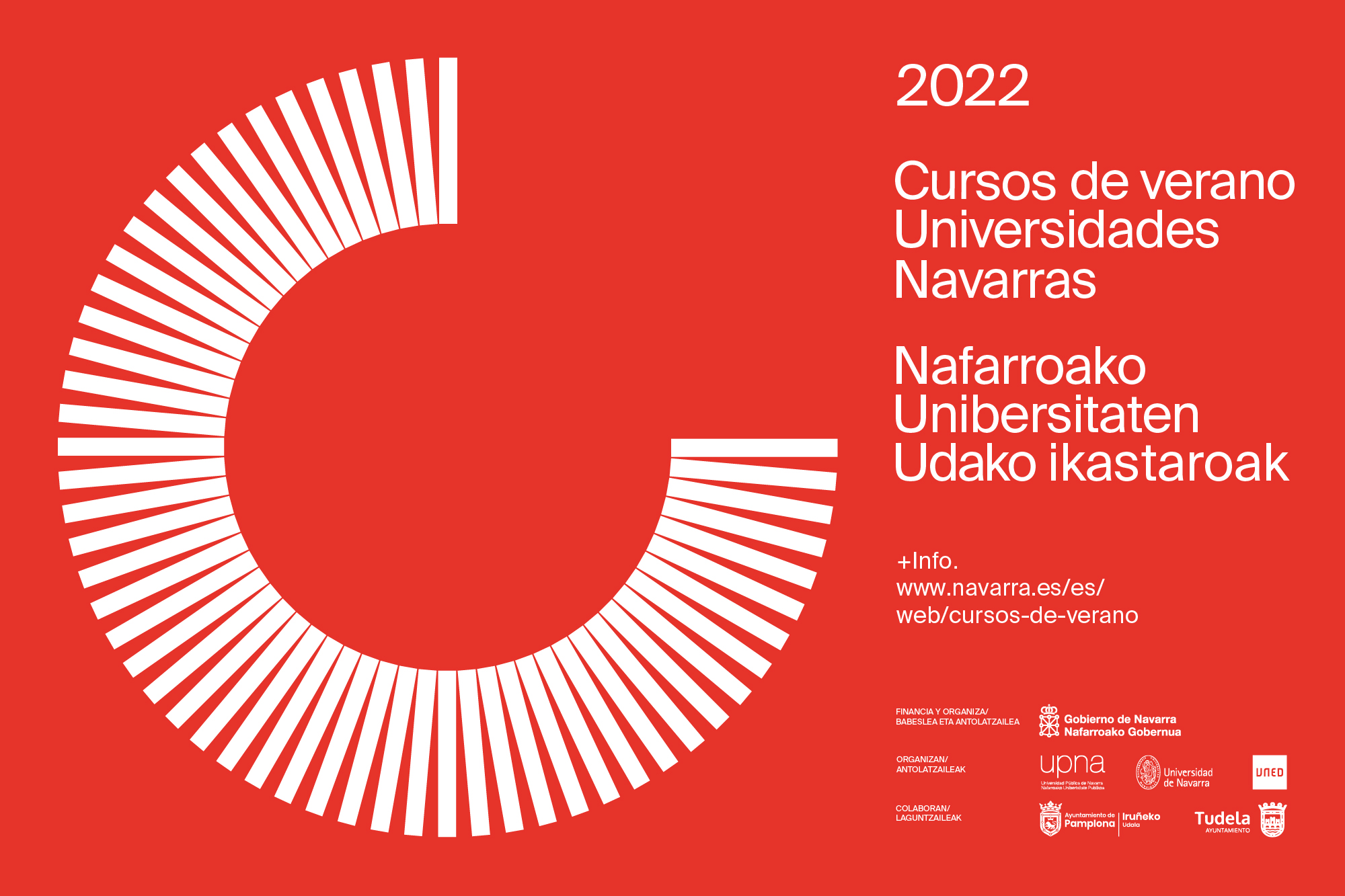 Información Cursos de Verano UNED Pamplona